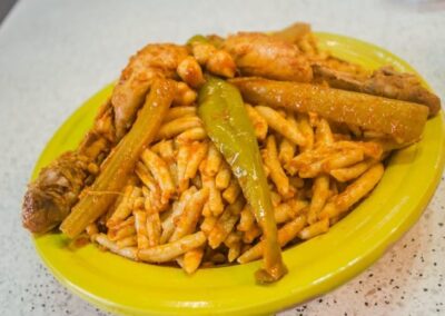 Tangerine and turmeric brazilian chicken stew