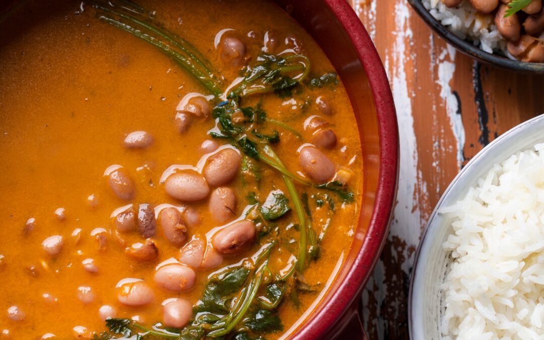 La Bandera” Dominicana (Dominican Rice and Beans)