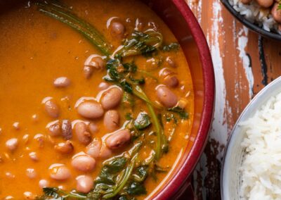 La Bandera” Dominicana (Dominican Rice and Beans)