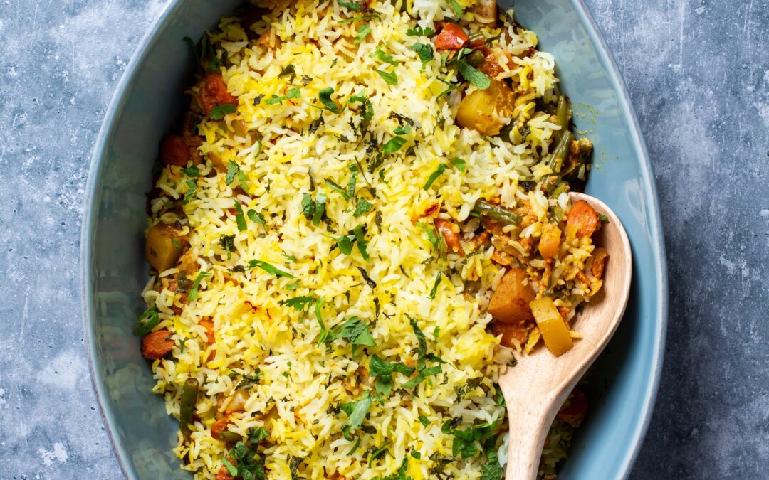 Carrot Biryani