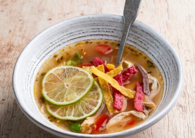 Sopa de Lima (Yucatan Lime Soup)
