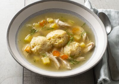 The Zimmern Family Matzo Ball Soup