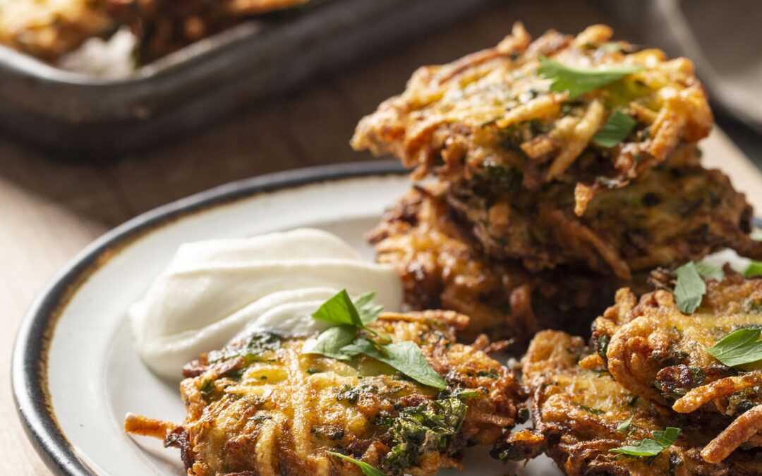 Ijjeh (Zucchini Herb Fritters)